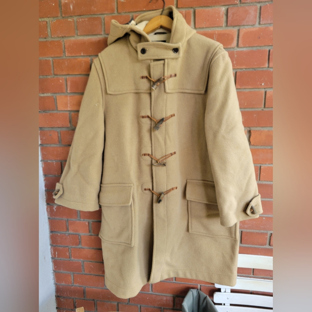 Vintage 70s Gloverall wool Duffle coat jacket coat mens 40 medium